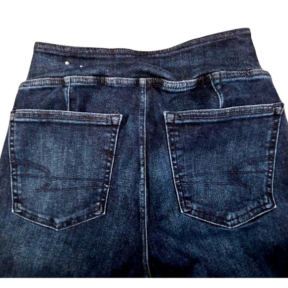 American Eagle Womens Luxe Pull-On Kick Bootcut Jeans Size 30/33 - Picture 4 of 5